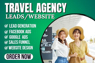 travel agency leads  tour website travel insurance leads travel vacation leads