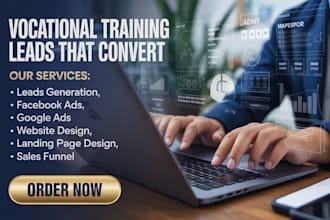 website leads landing page school website google ads setup adwords