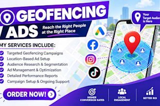 set up high converting geofencing ads campaign cbd campaign
