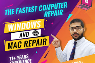 repair, fix and optimize your windows or mac computer remotely