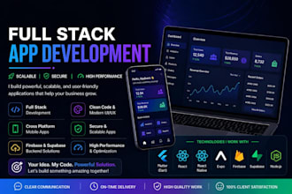 develop cross platform mobile apps using react native and flutter