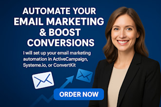 professional activecampaign, systeme io, or convertkit setup