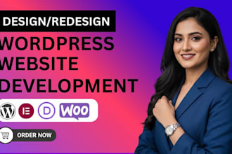 design wordpress website using breakdance, oxygen, brizy, thrive architect