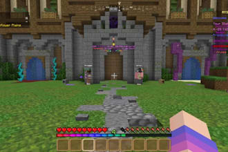 build your dream minecraft server smp, minigames, or more