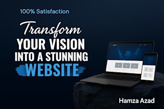 design a modern website for startups and businesses
