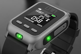 wearable health monitoring device with pcb, sensors and firmware esp32