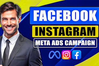 setup and manage facebook ads, instagram ad or meta ads marketing, shopify ads