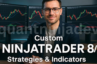 create, backtest, optimize your ninjatrader 8 or 9 trading strategy or indicator