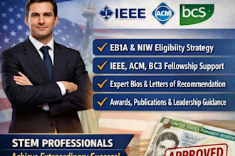 secure iet, bcs, and ieee memberships for an eb1 petition within weeks