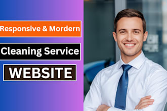 cleaning service website, house cleaning, office cleaning, booking website