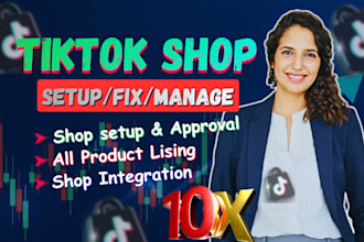 fix tiktok shop, manage setup tiktok shop, tiktk dropshipping print on demand