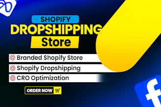 create german shopify store design redesign shopify dropshipping website