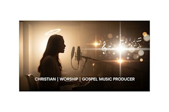 compose and produce worship, gospel or christian backing track