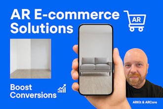 develop a custom ar e commerce app with 3d visualization