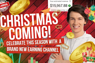 get you a fully monetized youtube channel before christmas 2025