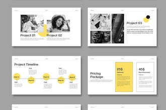 powerpoint presentation redesign investor pitch deck design pitch deck