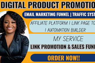 create a digital marketing strategy to promote your  product