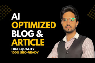 seo articles, blogs for google and llm ranking optimization