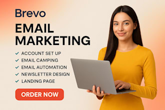do brevo email marketing automation and landing pages