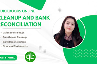 do bookkeeping  cleanup , messy books, bank reconciliation