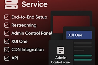 create stable iptv server, xui one, xtreamui, server configuration, server setup