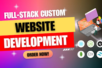 build responsive modern full stack websites
