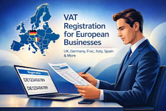do vat registration for UK, germany, france, italy, spain, poland, eu and more