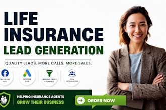 life insurance leads, insurance website, life insurance leads