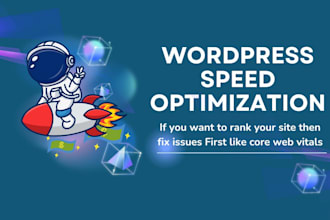 optimize wordpress speed, fix core web vitals expert
