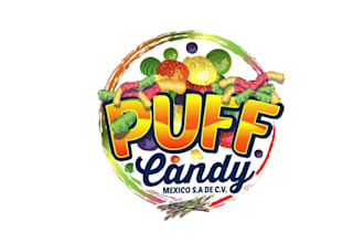 create awesome and gorgeous candy logo design