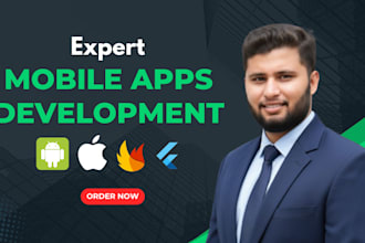 do mobile app development for android and ios app, ai mobile app developer