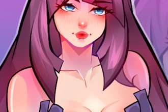 draw concept art for you