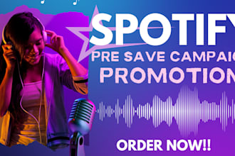 do german spotify pre save campaign music track promotion expert to boost plays