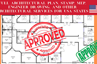provide engineering, structural and architectural drawing as a licensed engineer