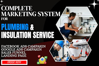 generate plumbing, hydro jetting, kitchen plumbing pipe repair leads and website