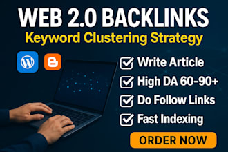 web 2 0 seo backlinks using keyword clustering
