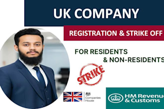 close, dissolve or strike off UK ltd company