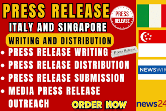 write press release distribute singapore press italy press release via newswire