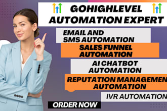 build ghl ai automation workflows for your business or agency and ghl funnel