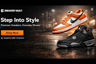 build a sneaker shopify store or footwear brand ecommerce website