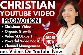 do christian youtube video promotion christian faith based channel marketing