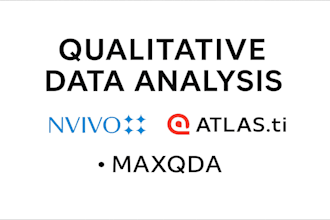analyse your qualitative data using nvivo, atlasti or maxqda