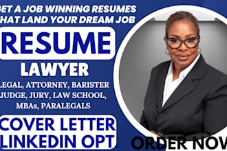 write lawyer, litigator, paralegal, barrister, judge, legal, attorney, resume