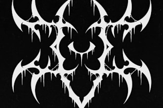 design extreme metal logo for your band