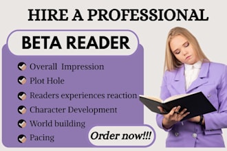 beta read your romantasy, dark fantasy, and cozy fantasy manuscript