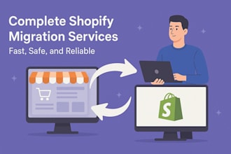 do shopify store migration services hassle free and secure