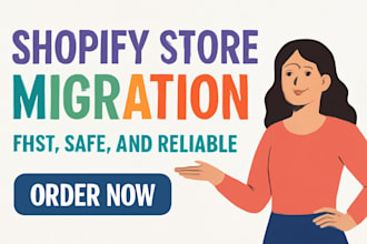do shopify store migration services transfer and setup