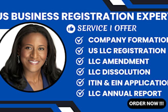 us company formation,llc dissolution,llc amendment,llc creation,ein,itin,US bank