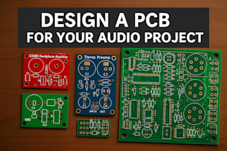 design a pcb for your audio project