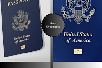scan your documents and passport in HD quality